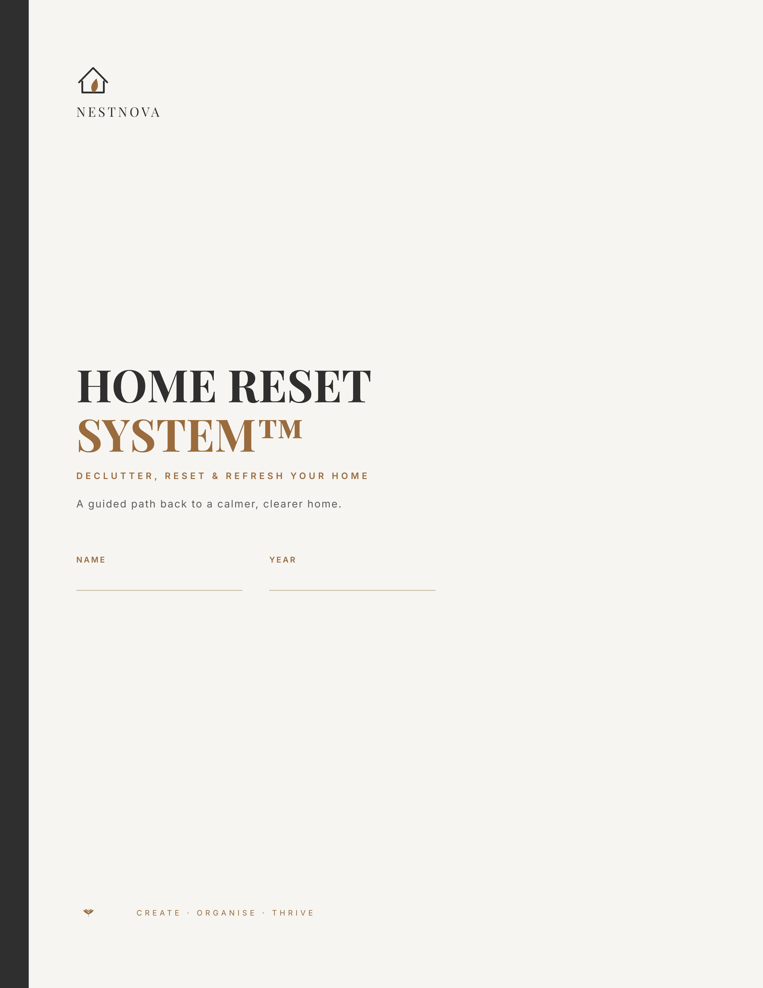 NestNova™ Home Reset System | Declutter & Organise Your Home