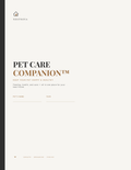 NestNova™ Pet Care Companion™ | Keep Your Pet Happy, Healthy & Organised