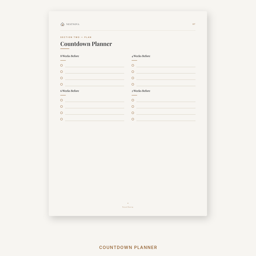 NestNova™ Christmas Planner | Organise a Calm & Joyful Christmas