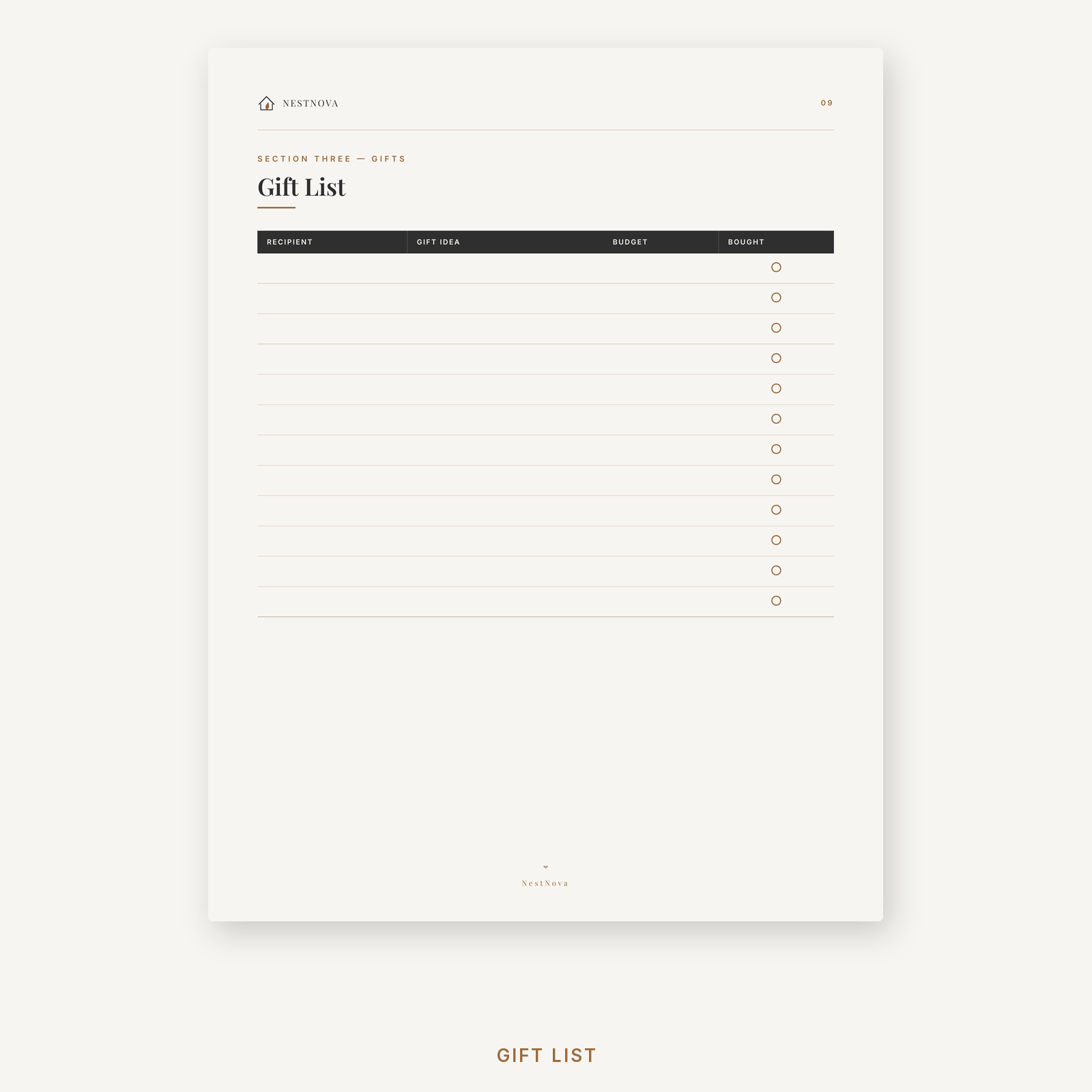 NestNova™ Christmas Planner | Organise a Calm & Joyful Christmas