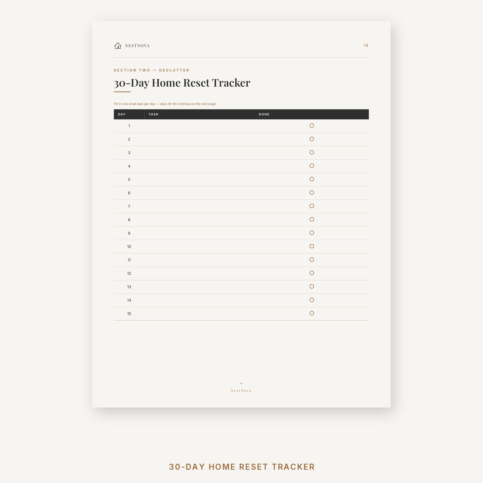 NestNova™ Home Reset System | Declutter & Organise Your Home