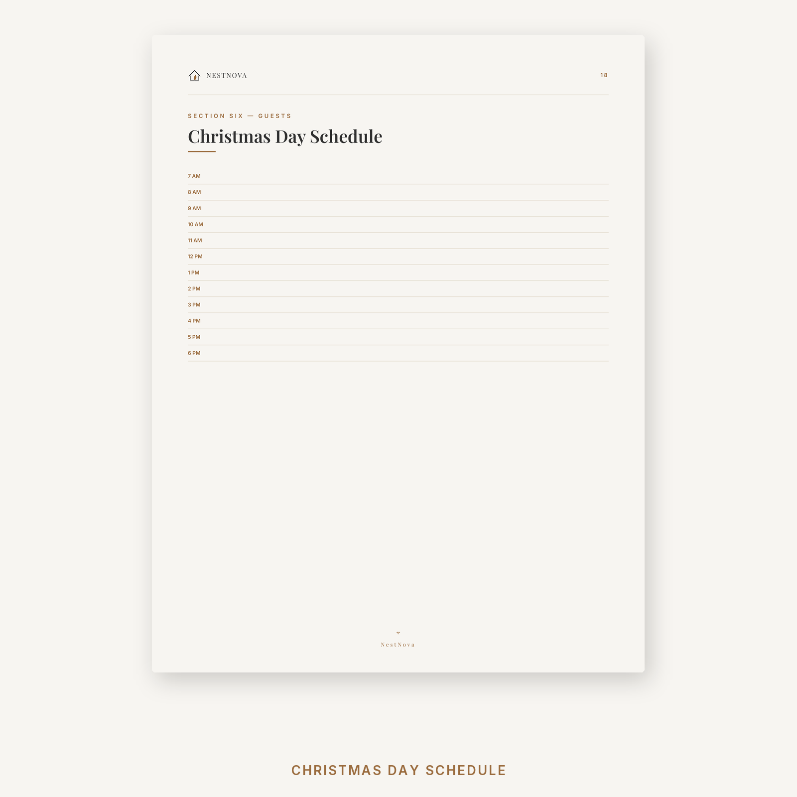 NestNova™ Christmas Planner | Organise a Calm & Joyful Christmas