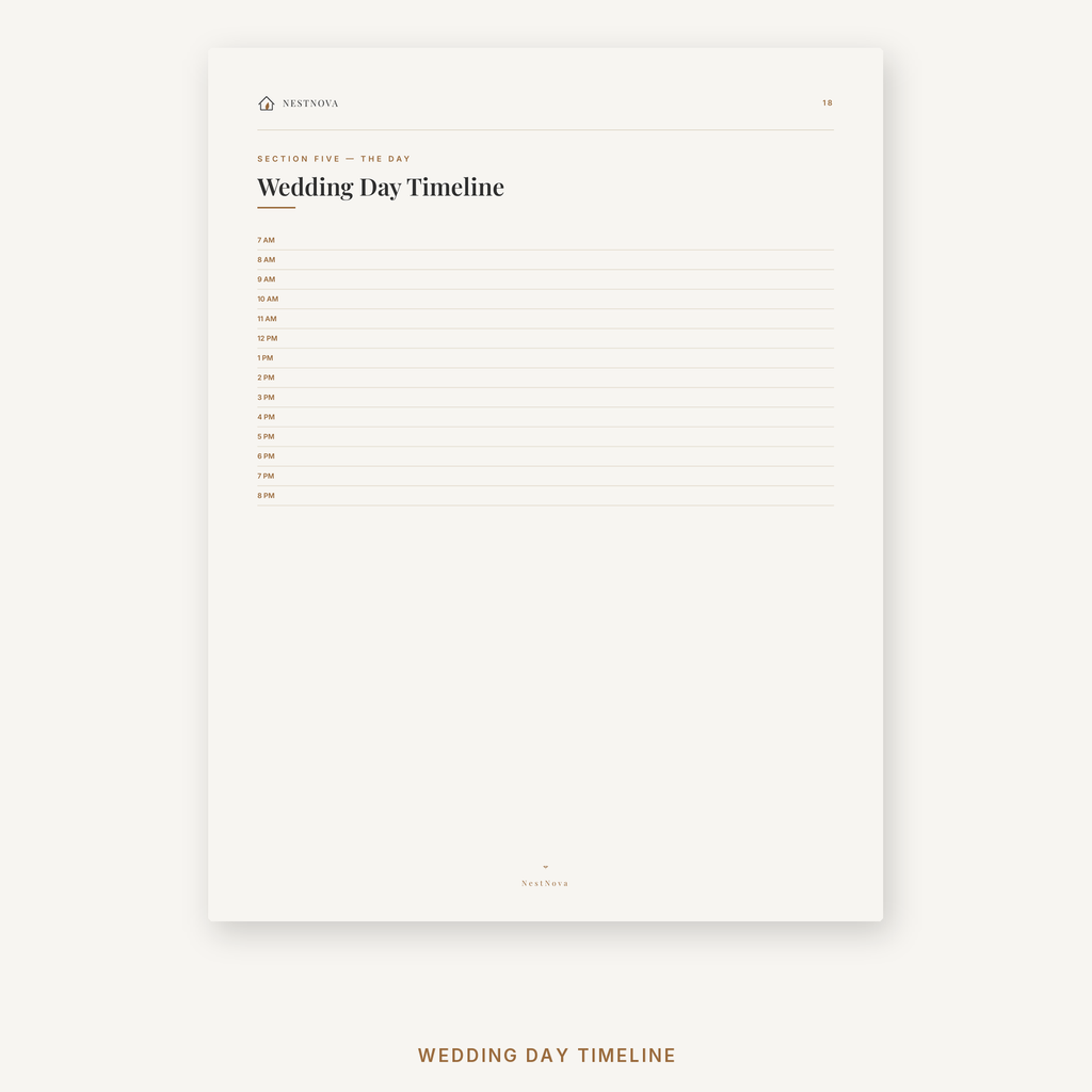 NestNova™ Wedding Planner | Plan Your Perfect Day